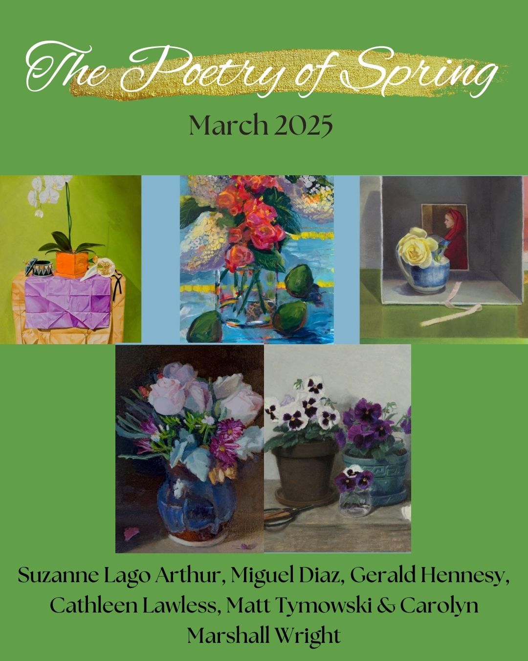 "The Poetry of Spring" March Show at The Byrne Gallery